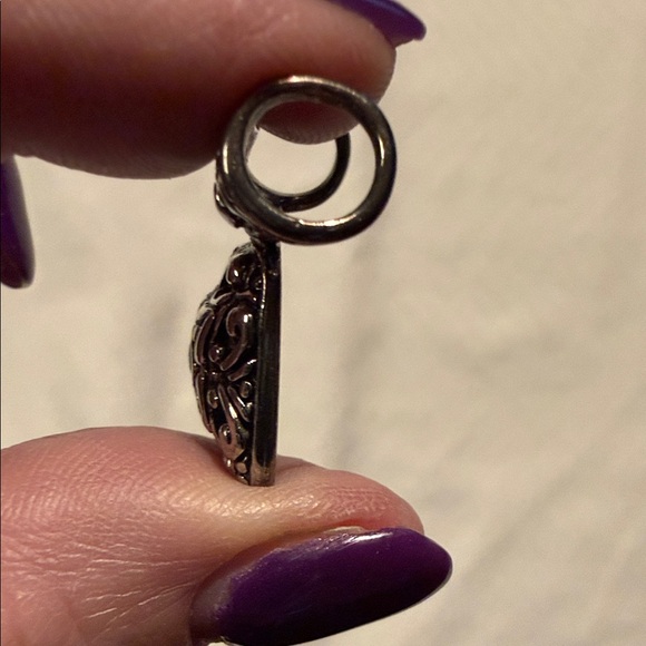 Ornate Sterling Silver Pendant - Picture 3 of 4